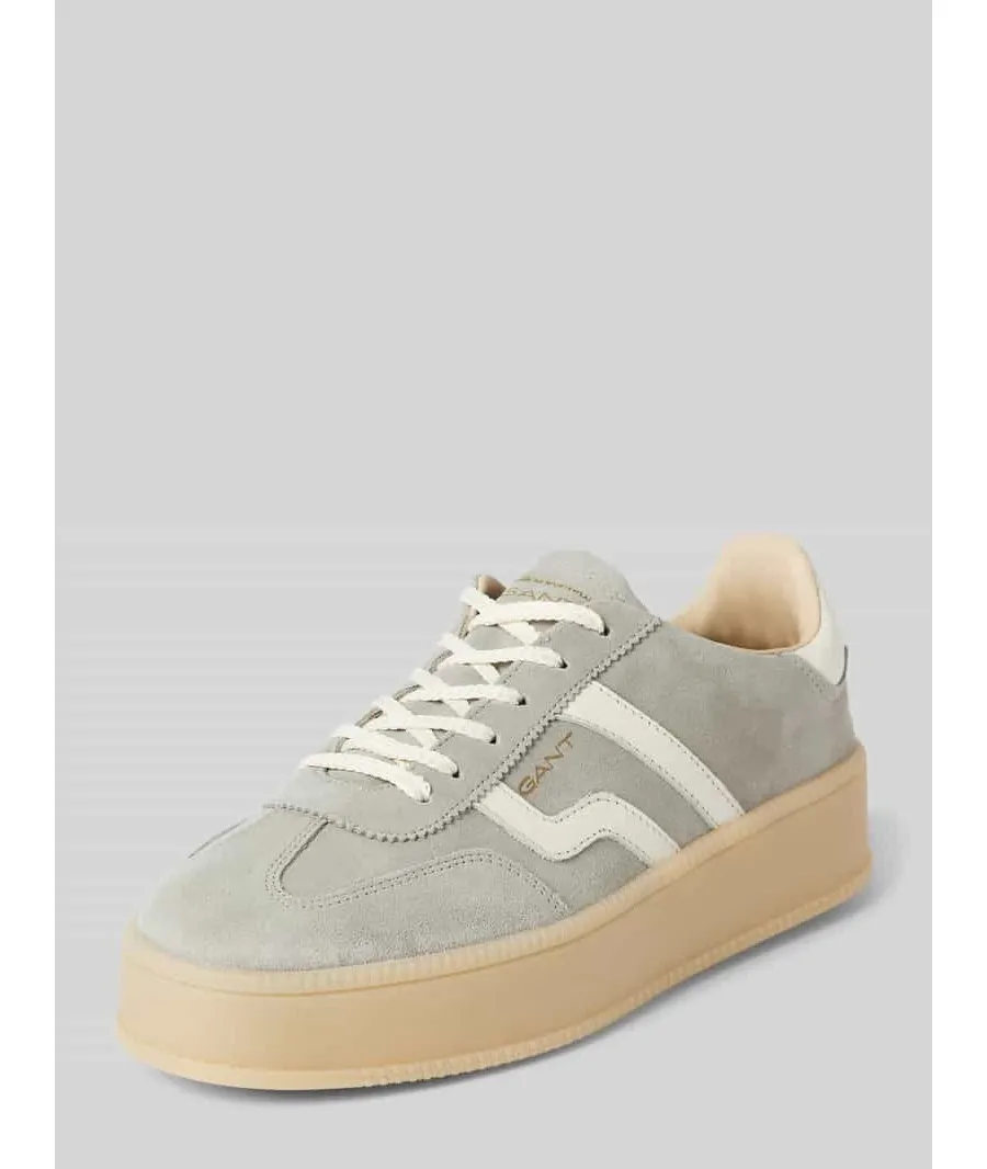 obrazek 1 Sneakersy ze skóry z detalem z logo model ‘CUZMANI’