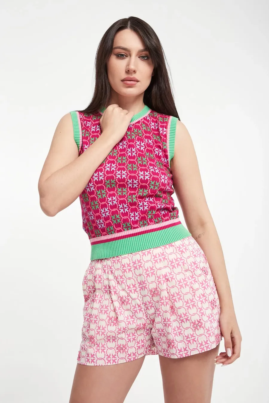 obrazek 1 Top damski dzianinowy Evonimo PINKO Pinko