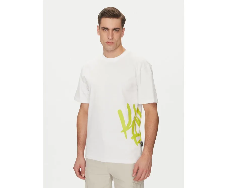 obrazek 1 Karl Kani T-Shirt Signature Tag 60300330 Biały Regular Fit