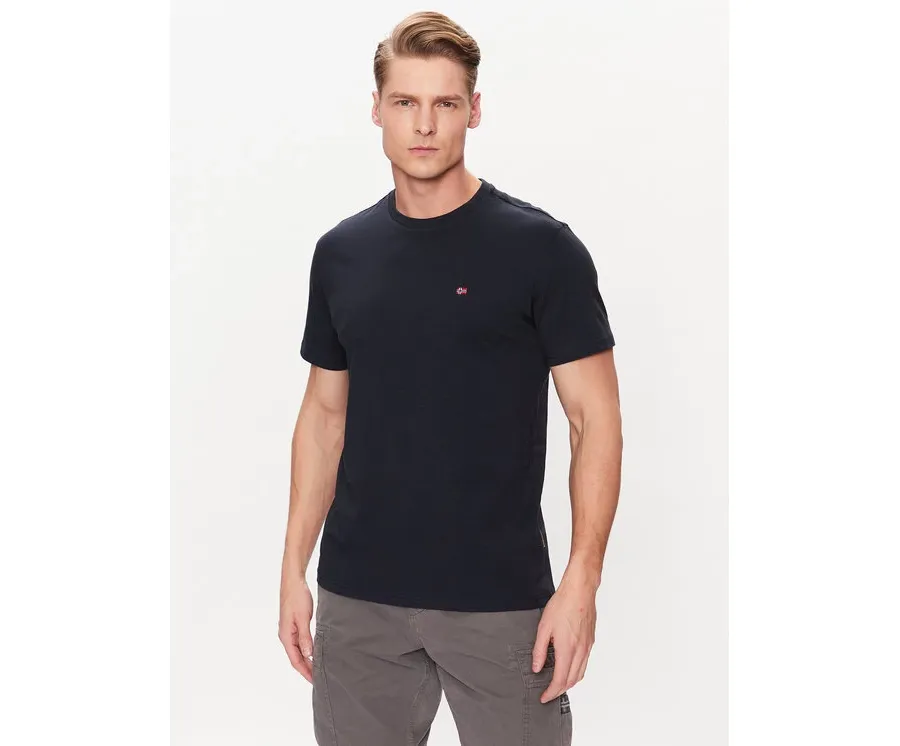 obrazek 1 Napapijri T-Shirt Salis NP0A4H8D Granatowy Regular Fit