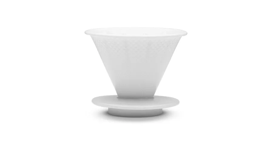 obrazek 1 Elegancki kroplownik z porcelany na filtry do kawy – rozmiar S - Leander