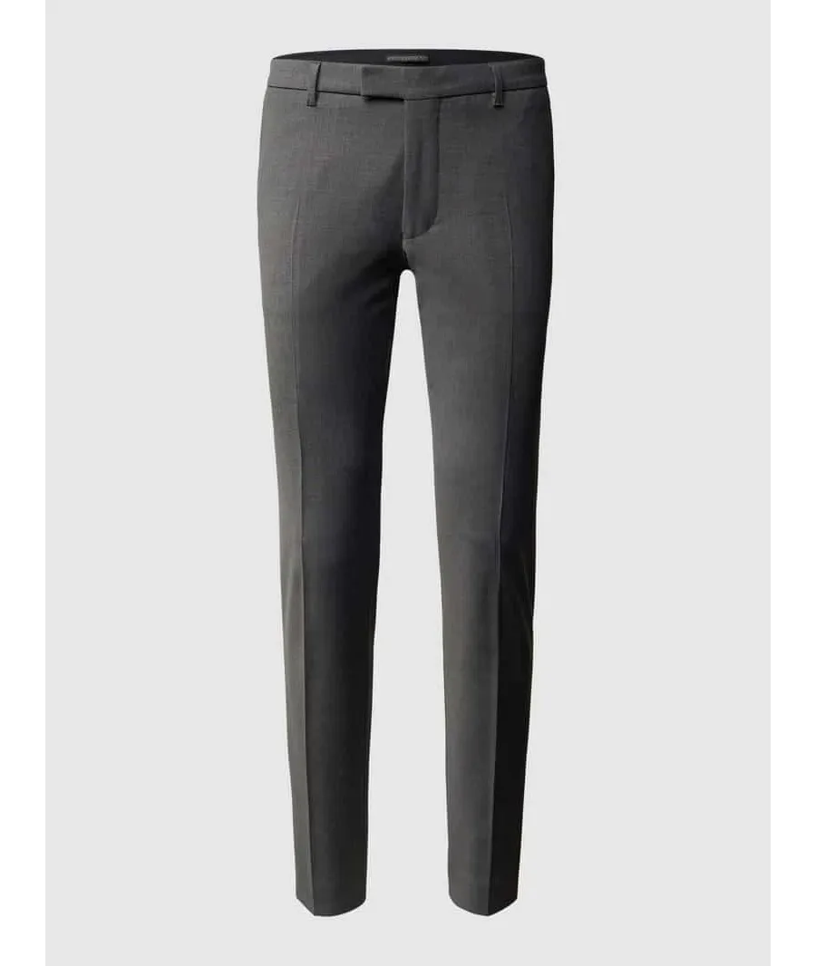 obrazek 1 Spodnie do garnituru o kroju slim fit z dodatkiem streczu model ‘Piet’ — ‘Drynamic’