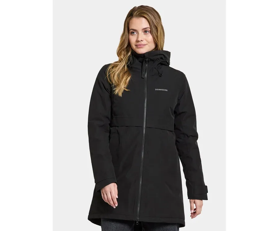 obrazek 1 Didriksons Parka Helle 504301 Czarny Regular Fit