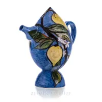 Picture Water or wine jug decorated with a citrus motif