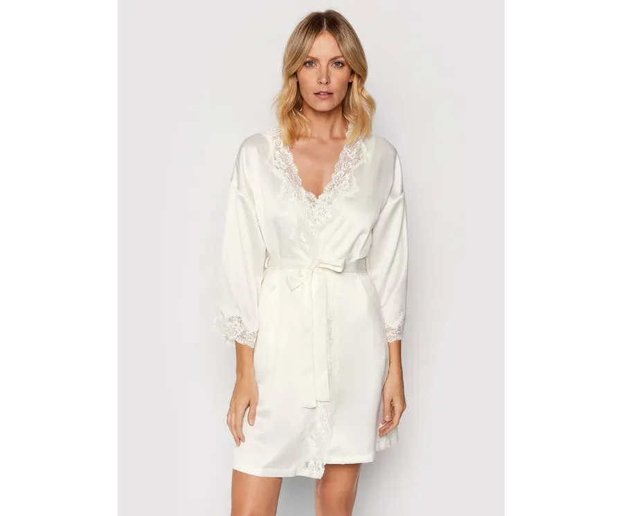 obrazek 1 Lauren Ralph Lauren Szlafrok I8141226 Biały LAUREN RALPH LAUREN
