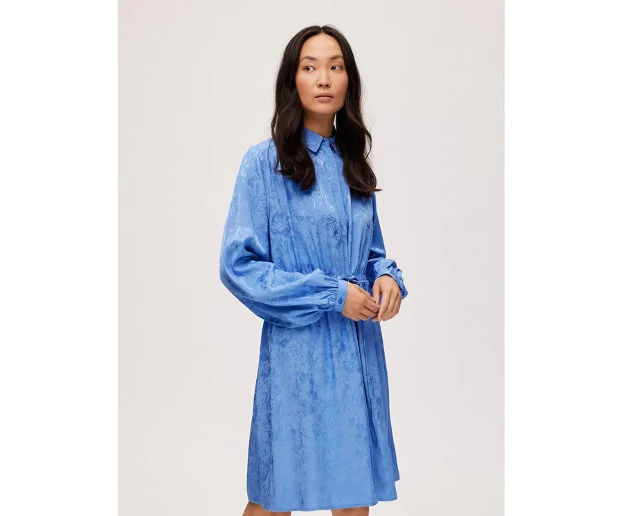 obrazek 1 Selected Femme Sukienka koszulowa Blue 16088066 Niebieski Regular Fit