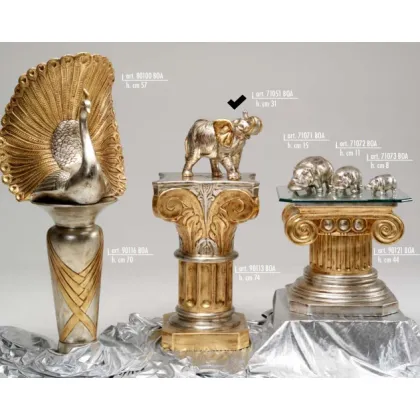 Picture Italian, ceramic African elephant - Valle d'oro Patchi