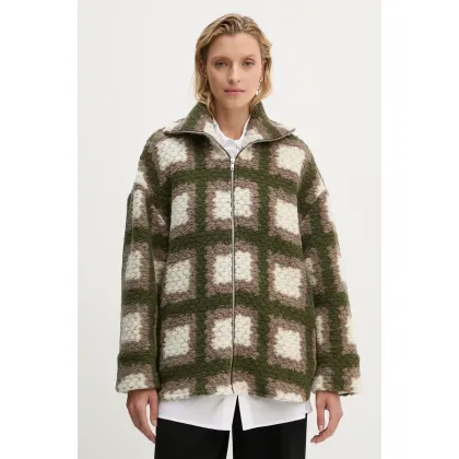 Zdjęcie Samsoe Samsoe kurtka wełniana przejściowa oversize