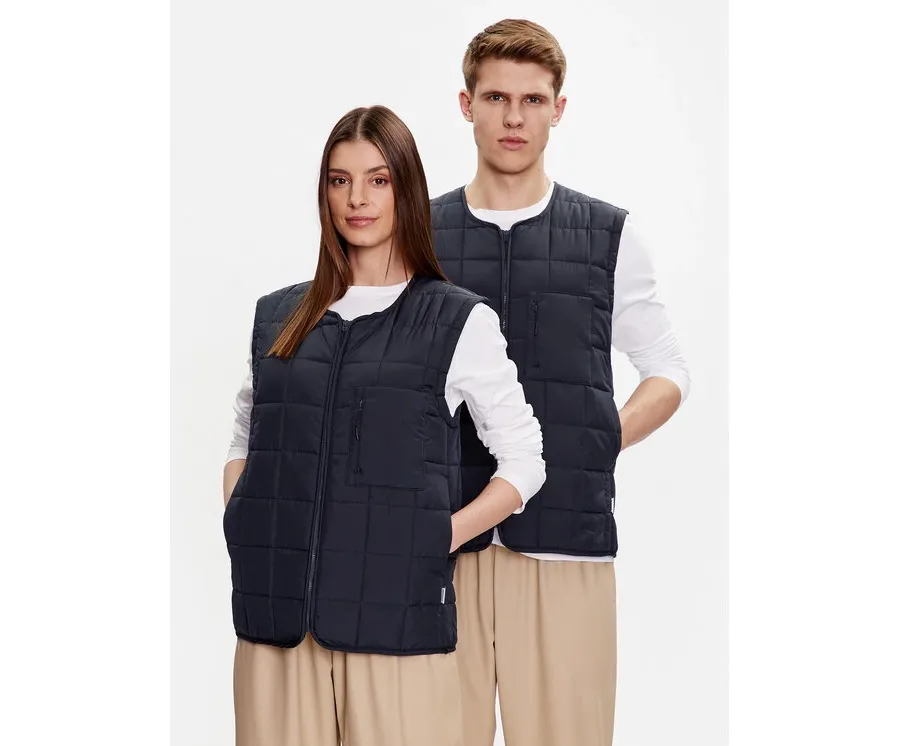obrazek 1 Rains Bezrękawnik 18160 Granatowy Regular Fit