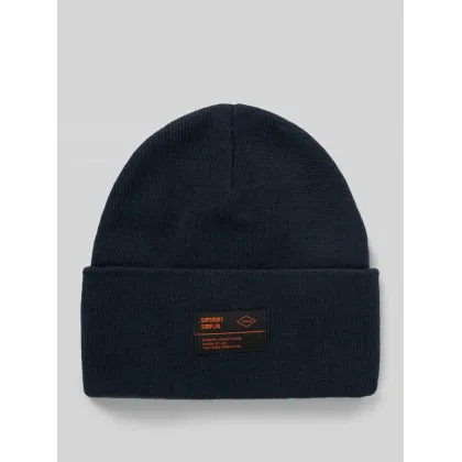 Zdjęcie Czapka beanie z naszywką z logo model ‘WORKWEAR’