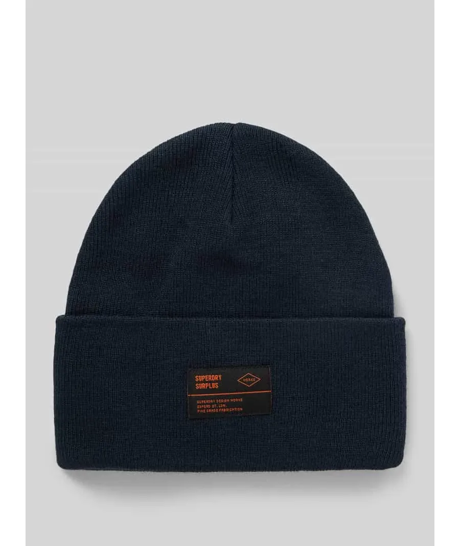 obrazek 1 Czapka beanie z naszywką z logo model ‘WORKWEAR’