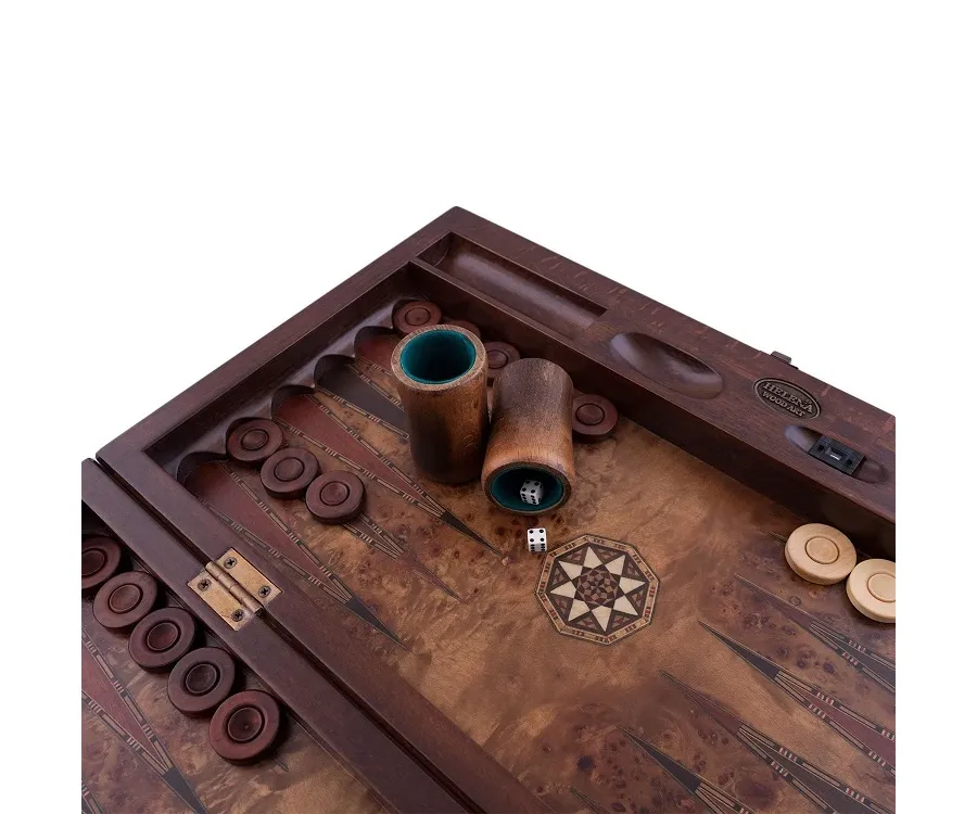 obrazek 3 Oryginalny pakiet do gry w Backgammon - Helena Woodart
