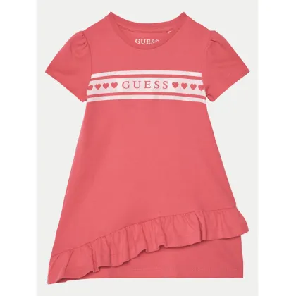 Zdjęcie Guess Sukienka codzienna K5RK04 KA6W4 Różowy Regular Fit