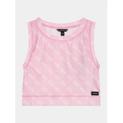 Zdjęcie Guess Top J4RI36 MC01P Różowy Slim Fit