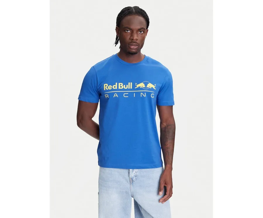 obrazek 1 Pepe Jeans T-Shirt Red Bull Racing Logo RM500016 Niebieski Regular Fit