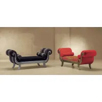 Picture Luxurious benches in antique style for a unique interior - Morello Gianpaolo