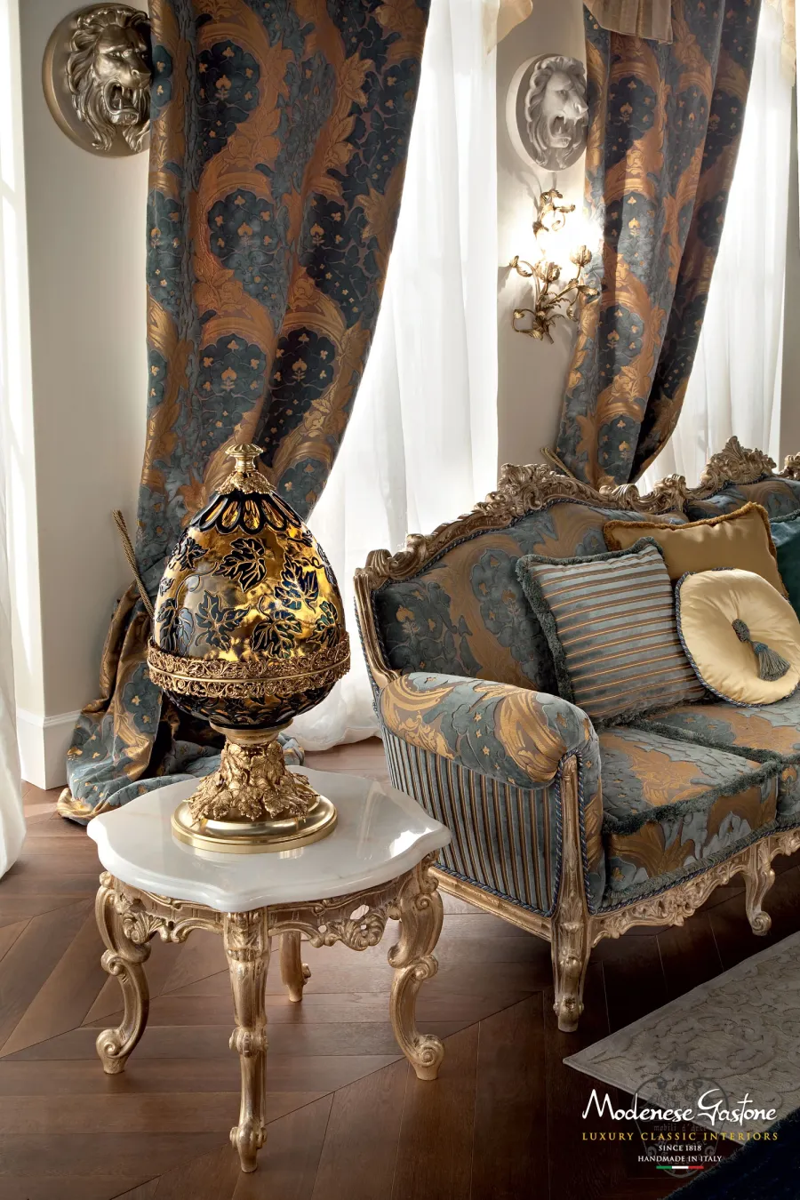 obrazek 7 Wyrafinowany komplet mebli do salonu - Modenese