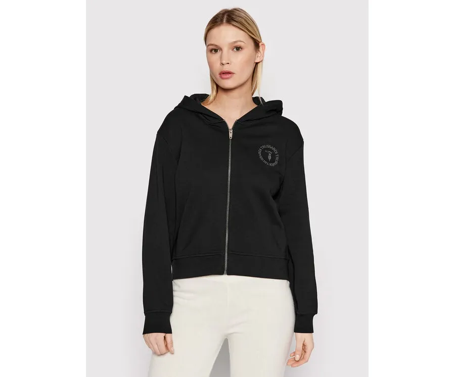 obrazek 1 Trussardi Bluza 56F00193 Czarny Regular Fit