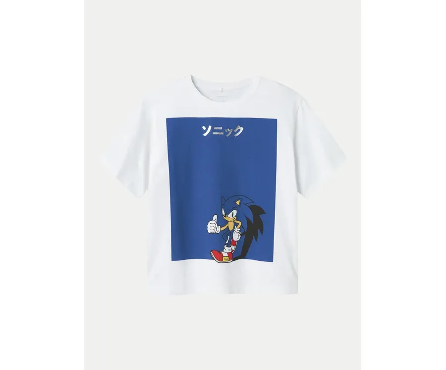 obrazek 1 NAME IT T-Shirt 13238522 Biały Standard Fit