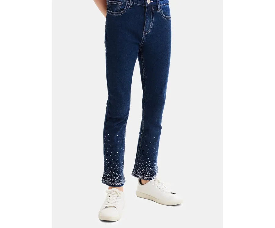 obrazek 1 Desigual Jeansy 23WGDD03 Niebieski Regular Fit