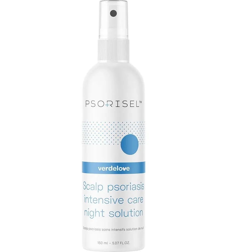 obrazek 1 Verdelove Psorisel Night Solution Płyn na łuszczycę skóry głowy 150 ml