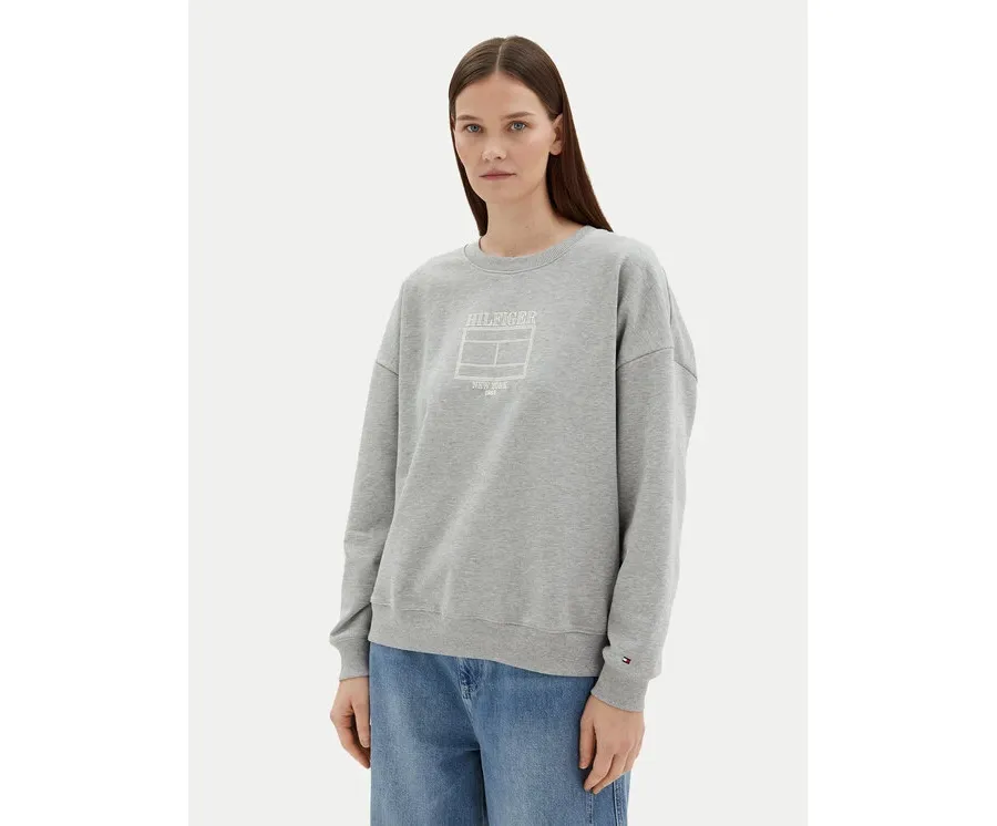obrazek 1 Tommy Hilfiger Bluza WW0WW44633 Szary Regular Fit