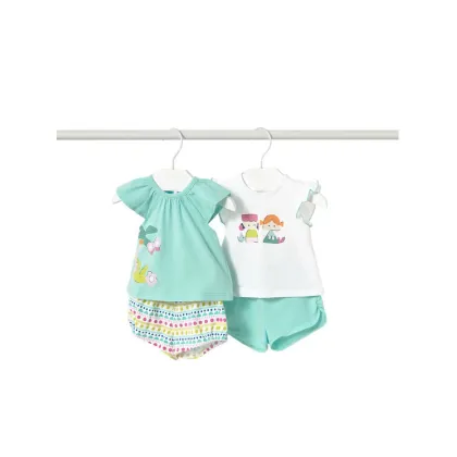 Zdjęcie Mayoral Komplet dziecięcy 1671 Zielony Regular Fit