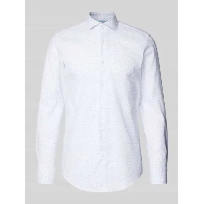 Zdjęcie Koszula biznesowa o kroju slim fit z kołnierzykiem typu cutaway model ‘Hank’