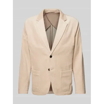Zdjęcie Marynarka na dwa guziki o kroju slim fit ze sztruksu model ‘KAY’