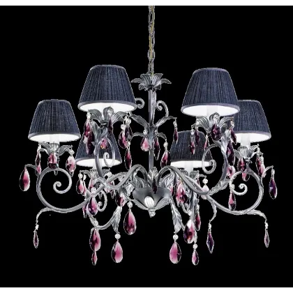 Zdjęcie Żyrandol z pięknymi kryształkami - Euro Lamp Art