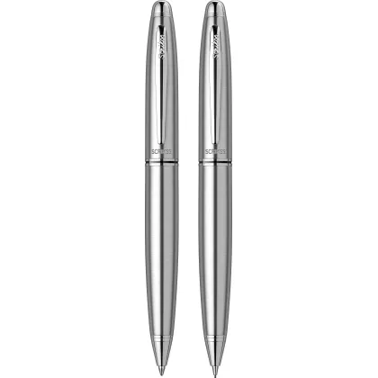 Zdjęcie Komplet Długopis - Ołówek Mechaniczny 0.7mm Knight 88 Stal Nierdzewna