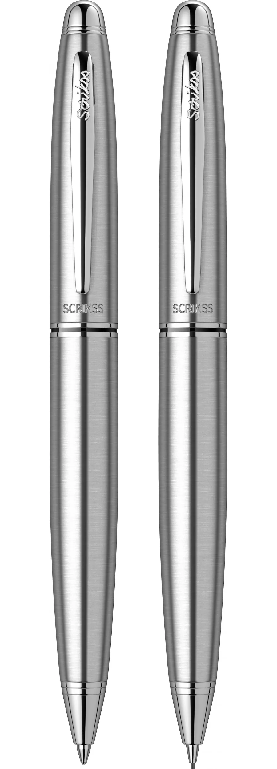 obrazek 1 Komplet Długopis - Ołówek Mechaniczny 0.7mm Knight 88 Stal Nierdzewna