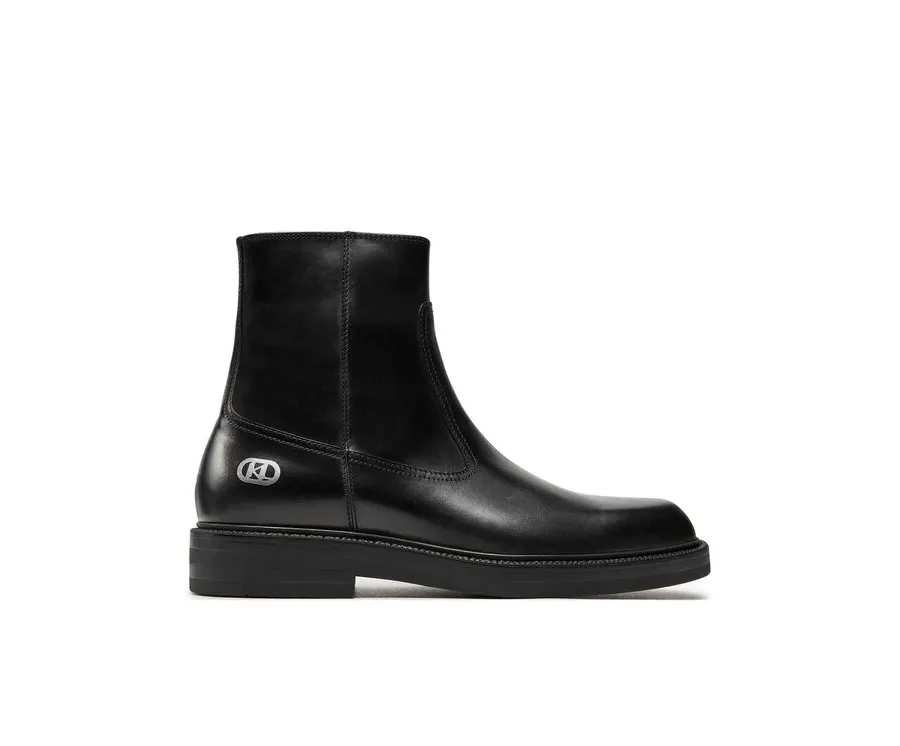 obrazek 1 KARL LAGERFELD Kozaki KL11440 Czarny