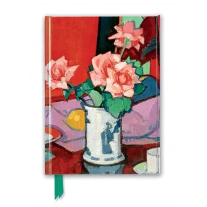 Zdjęcie Dziennik (NGS: Samuel Peploe - Różowe Róże, Chiński Wazon) - Flame Tree Publishing