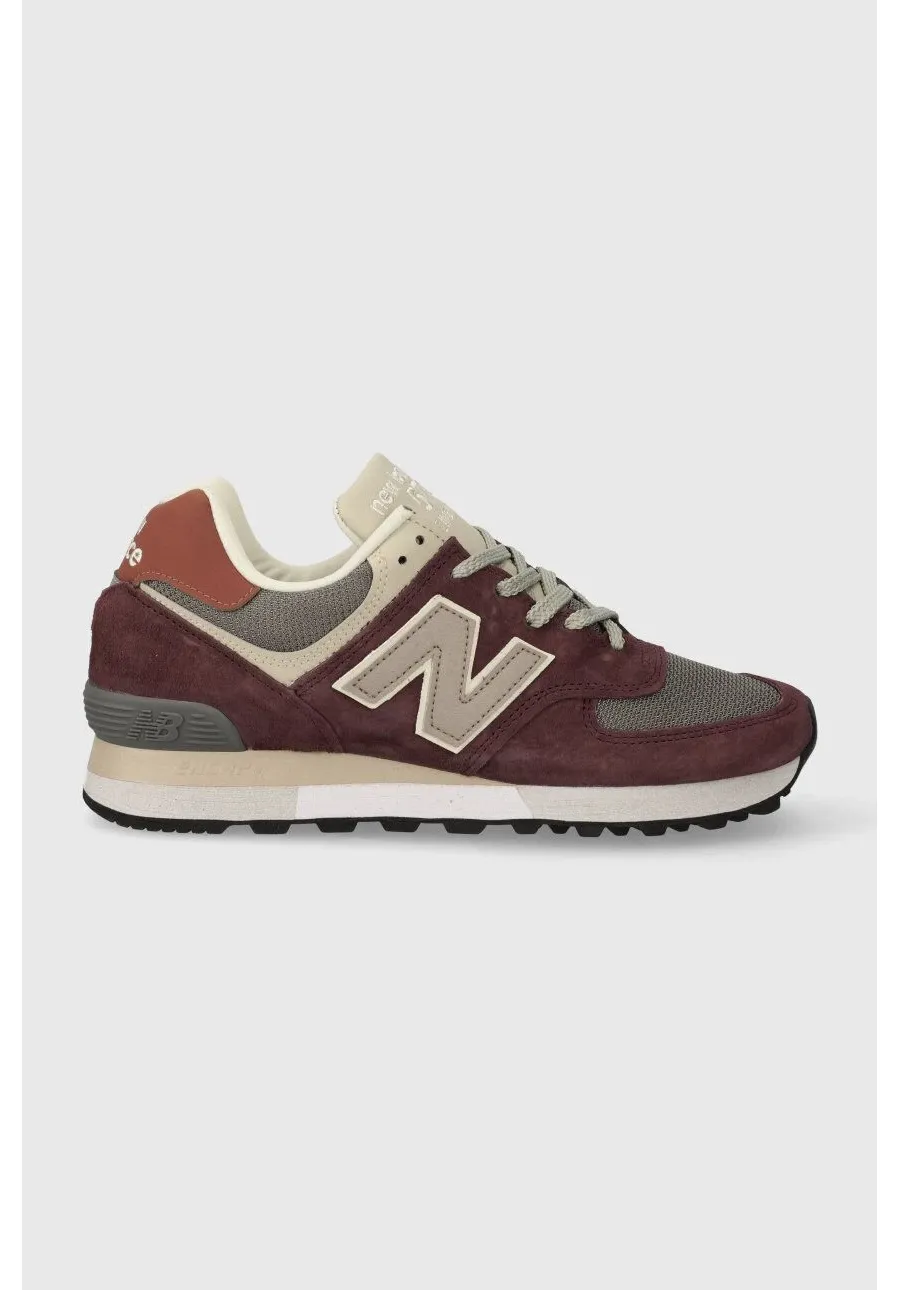 obrazek 1 New Balance sneakersy OU576PTY Made in UK kolor bordowy
