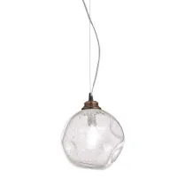 Zdjęcie Wyjątkowa włoska lampa sufitowa ze szkła Murano - Il Paralume Marina