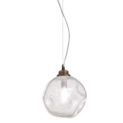 Zdjęcie Wyjątkowa włoska lampa sufitowa ze szkła Murano - Il Paralume Marina