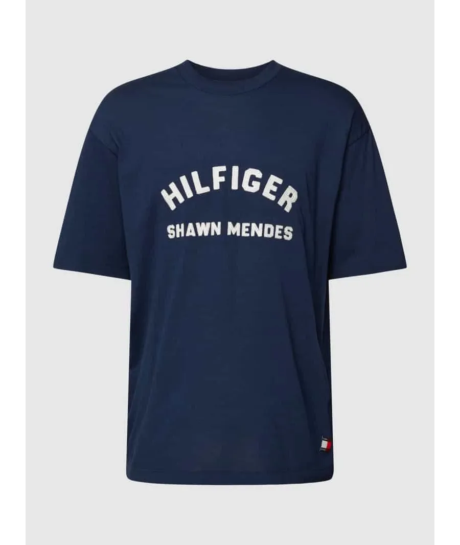 obrazek 1 T-shirt z wyhaftowanym logo model ‘ARCHIVE’