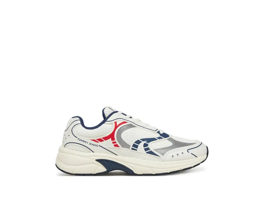 obrazek 1 Tommy Jeans Sneakersy Archive'25 EM0EM01569 Biały