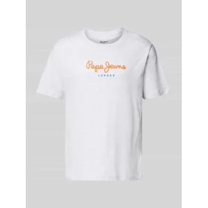 Zdjęcie T-shirt z nadrukiem z logo model ‘EGGO’