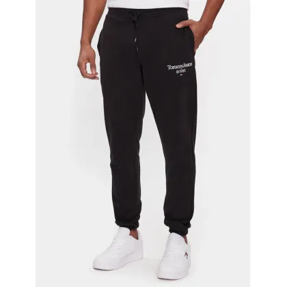 Zdjęcie Tommy Jeans Spodnie dresowe Entry DM0DM18935 Czarny Slim Fit