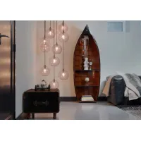 Picture A stylish boat-shaped shelf for original interiors