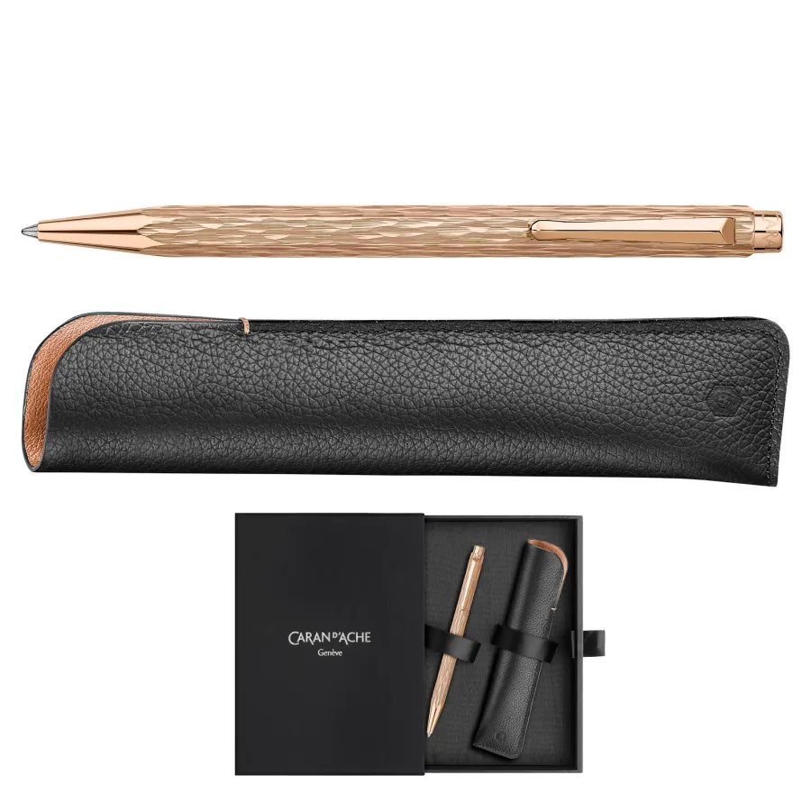 obrazek 6 Zestaw upominkowy długopis Ecridor Venetian Rosegold z etui