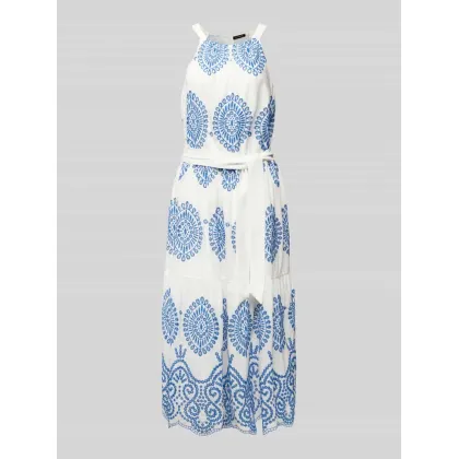 Zdjęcie Sukienka midi z haftem angielskim
