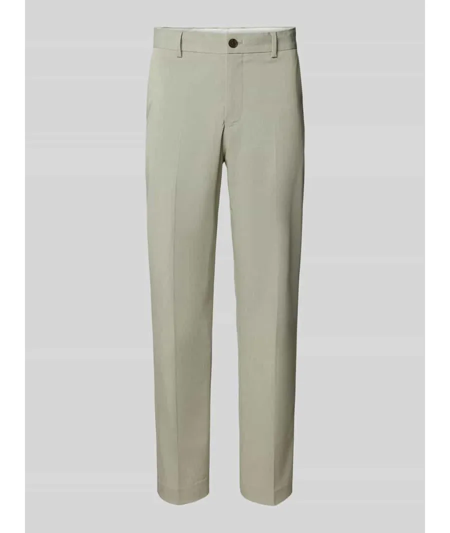 obrazek 1 Spodnie materiałowe z wpuszczanymi kieszeniami w stylu francuskim