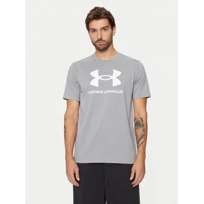 Zdjęcie Under Armour T-Shirt Ua Sportstyle Logo Update Ss 1382911 Szary Loose Fit