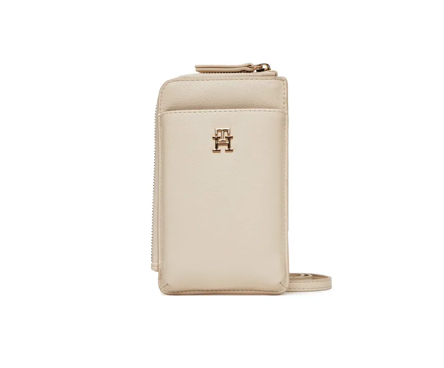 obrazek 1 Tommy Hilfiger Torebka na telefon AW0AW17512 Écru