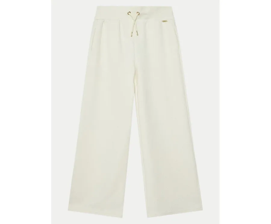 obrazek 1 Guess Spodnie dresowe J5RB15 KCHR2 Écru Relaxed Fit