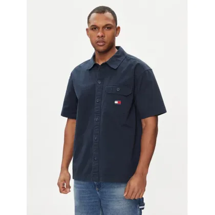 Zdjęcie Tommy Jeans Koszula Essential DM0DM18969 Granatowy Regular Fit