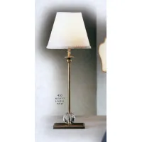 Zdjęcie Lampa z kryształową kulą na podstawie i kloszem – Il Paralume Marina